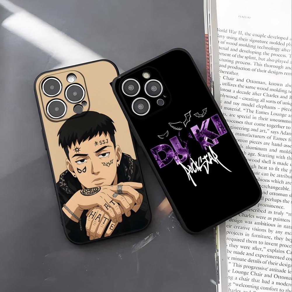 Fashion Rapper DUKI Phone Case For IPhone 17 Pro Max 16 15 14 Pro Max 13 11 X Xs Xr 8 7Plus Silicone Cover