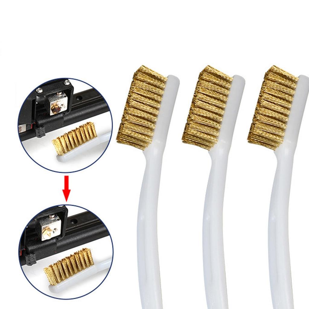 170*8.5*20mm Brass Wire Brush 35*10mm 5PCS Brass Brush