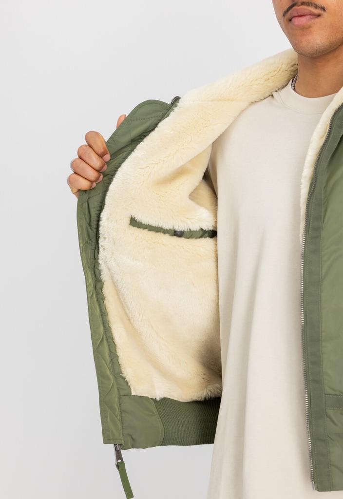 Зимняя куртка Alpha Industries Military Jacket B15-3 TT (198122) шалфей зеленый