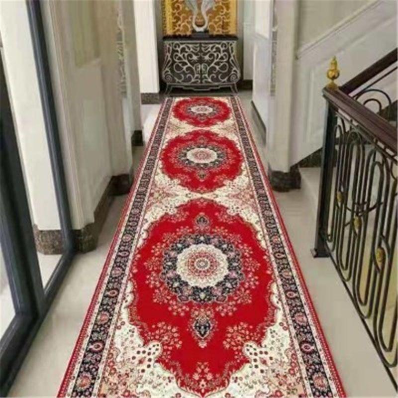 Moroccan Tribal Style Hallway Rug Household Bedside Rug, Suitable for Living Room Bedroom Sun Room Hardwood Floor Mat, Home Decor