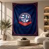 Decorative Tapestry,Bolton Wanderers FC Printed Wall Art, Lightweight Wall Hanging For Bedroom Background