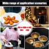 Silicone Air Fryer Liner Magnetic Buckle For Parchment Paper Air Fryer Magnetic universal foodgrade flexible Liner Fixing Buckle