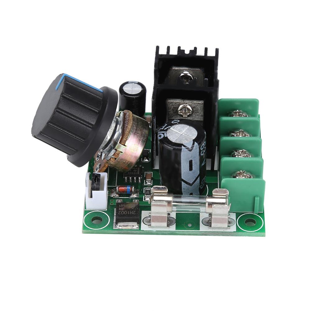 

9V50V 10A PWM DC Motor Governor High Power Stepless Variable Speed Controller