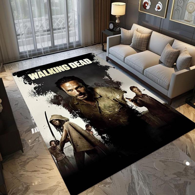 Apocalyptic Warrior Uprising Carpet Suitable for All Seasons Living Room and Bedroom Mats Doormat Office Chair Cushion Fashion