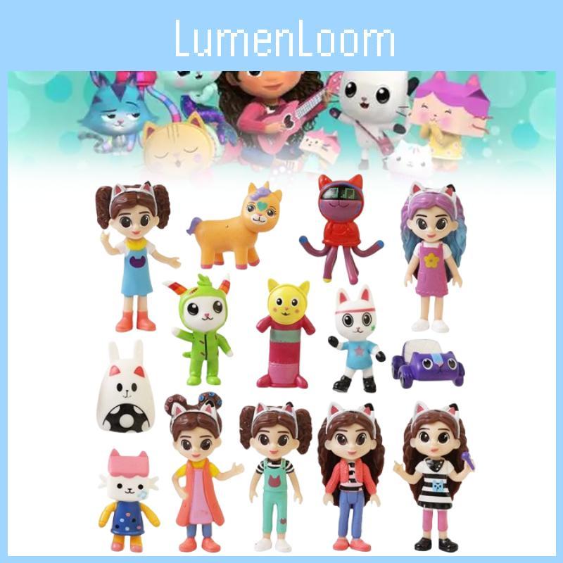 Pvc Gabbys Dollhouse Action Figures Model Toy Desktop Decoration Anime Gift