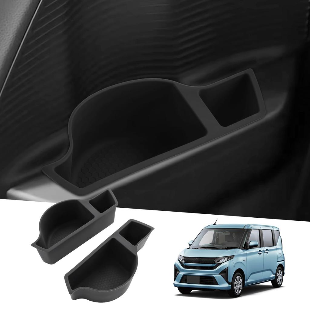 GAFAT Rücksitz-Getränkehalter für den neuen Daihatsu Move Custom 2025 Silikonablage für hinten Leicht kratzfest und fleckenresistent und perfekt zum Aufwerten