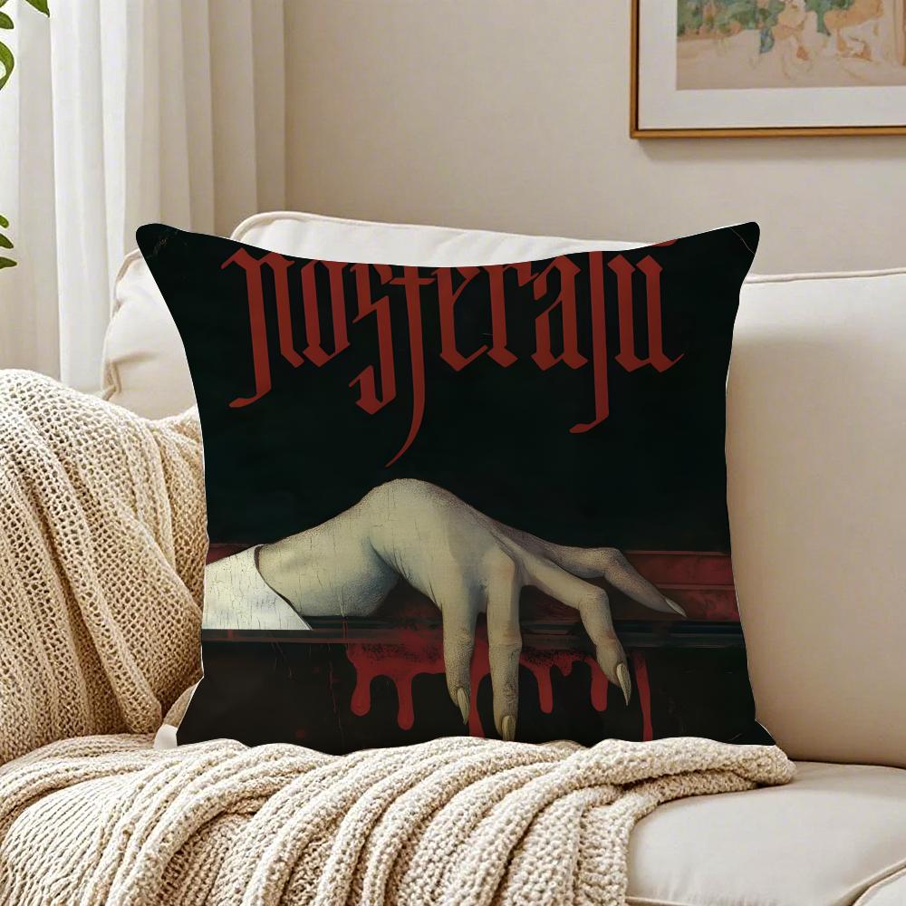 Federa per Cuscino D-Dracula Vampiro Oscuro Federa per Cuscino Anti-Acari Decorazione Divano Soggiorno Cuscino Stanza