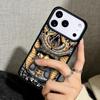 Capa Case for iPhone 17 Air 16 Pro Max 15 Plus 11 13 Mini 14 12 Back Phone Cover Samurai Mask Warrior Helmet