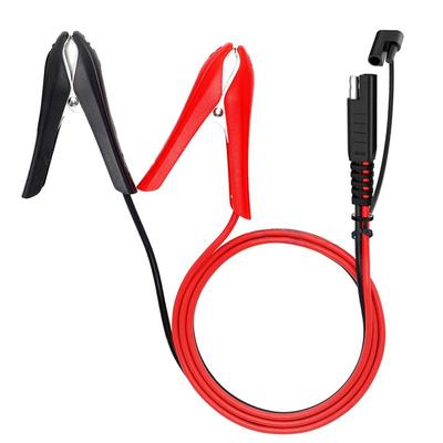 60cm 16AWG SAE zu Klemme Kabel Auto Schnellverbinder Ladegerät Krokodilklemme Leitung Strom Lade