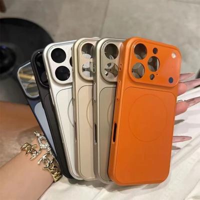 New Magnetic Instant 17 Phone Case for For Apple 17PROMAX Cartoon Matte Transparent Creative Trendy Men