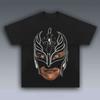 Rey Mysterio Vintage Lucha Libre Print T-Shirt Men Women Wrestling Legend Fan Casual Streetwear