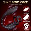 APP Control Vibrating Butt Plug Cock Ring for Men Prostate Massager Beginner Anal Vibrator Anal Plug for Gay Sex Toy for Men