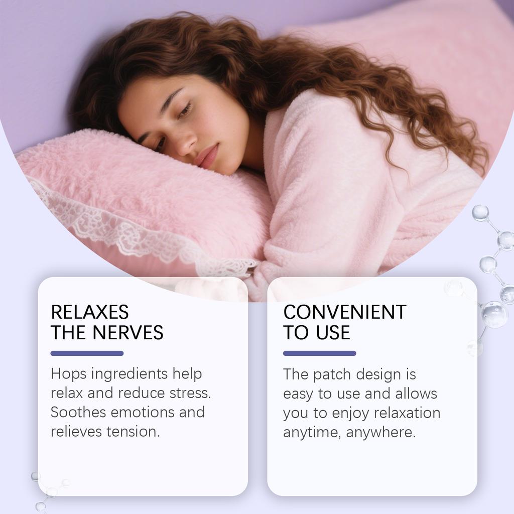 Patches With Mild Ingredients Can Improve Insomnia. They Are Suitable For Both Men And Women