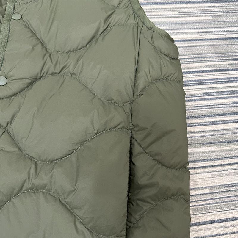 Men's Down V-Neck Sleeveless Vest - 2025 Autumn/Winter White Duck Down Gilet