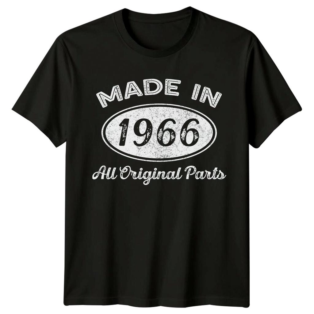 Made In 1966 Unisexs T Shirt 60th Birthday Gift Vintage sixty Year Old b