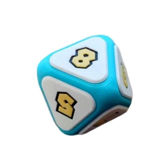Funny Party Dice Easy-to-Read Clear Number Portable Mini Colorful Board Game Dice Prop Family Party Supplies