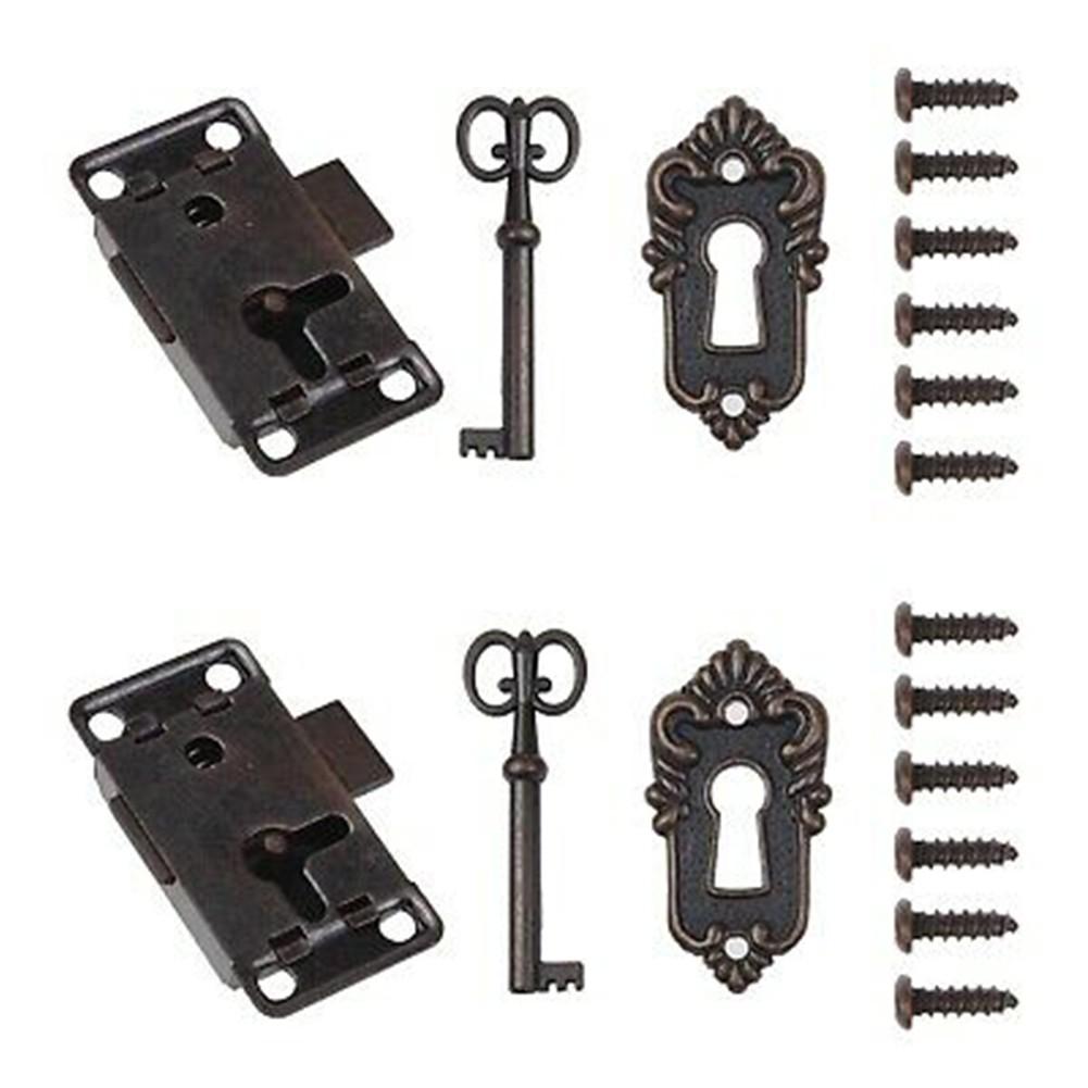 Accessori Serratura Cassetto Scatola Piccola Antica Classica