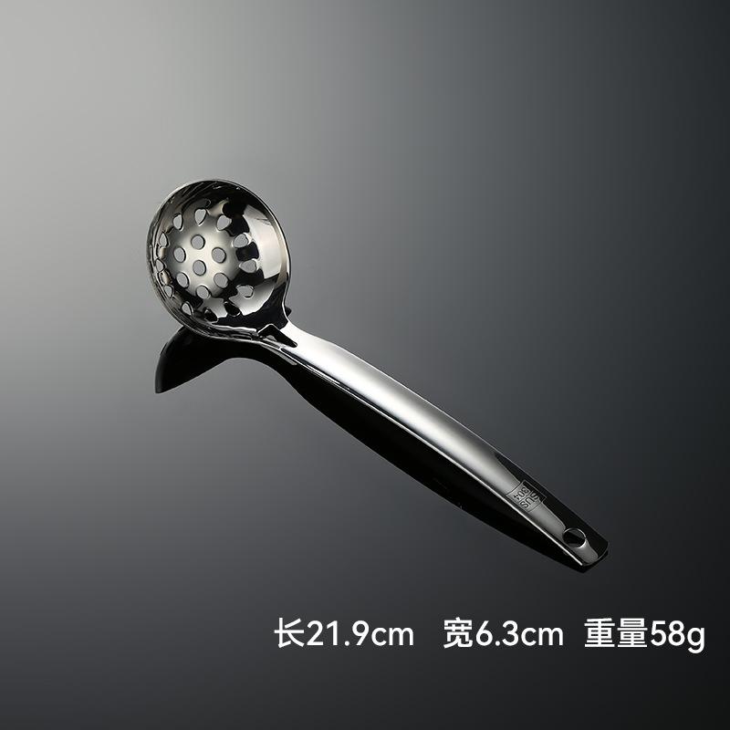 

Ложка-дуршлаг из нержавеющей стали 304, многофункциональная, для горячих горшков, бытовая общественная ложка, зеркально отполированная, 1,2 мм, подарок