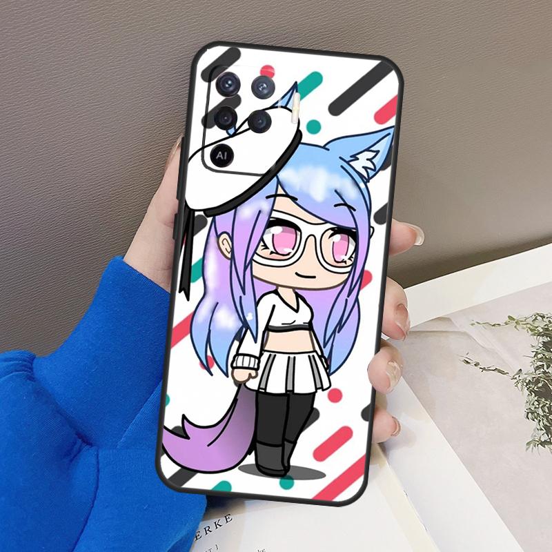 Gacha Life Game Case For Oppo A5 Pro A15 A17 A57 A77 A18 A38 A58 A78 A98 A94 A74 A54 A16 A76 A96 A40 A60 A80