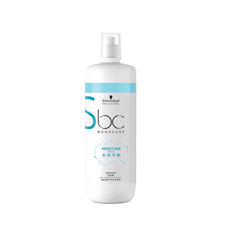 Schwarzkopf Professional Polyflor Hydrating Balancing Shampoo Hair Care Moisturizing Cleansing 1L коричневый