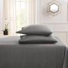 Queen King Pillowcase Cotton Polyester Solid designed for Bed Pure Thick Envelope Pillow Case Covers Gentle Sleep Standard Size One Piece