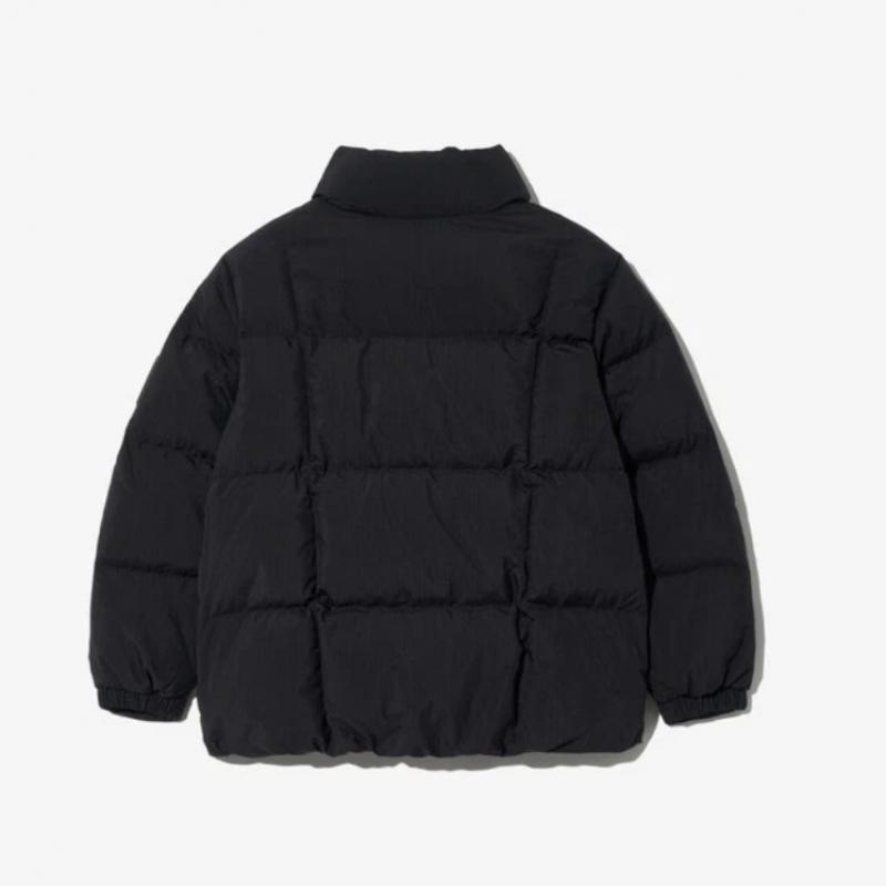 [fila Kids] Logo Point Half Neck Short Down  Fk2djg4204x Blk  q0zFk2djg4204xBlk