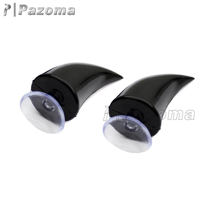 Made in China Motorcycle Helmet Headwear Accessories Suction Cups Horns Decoration for Sale чёрный