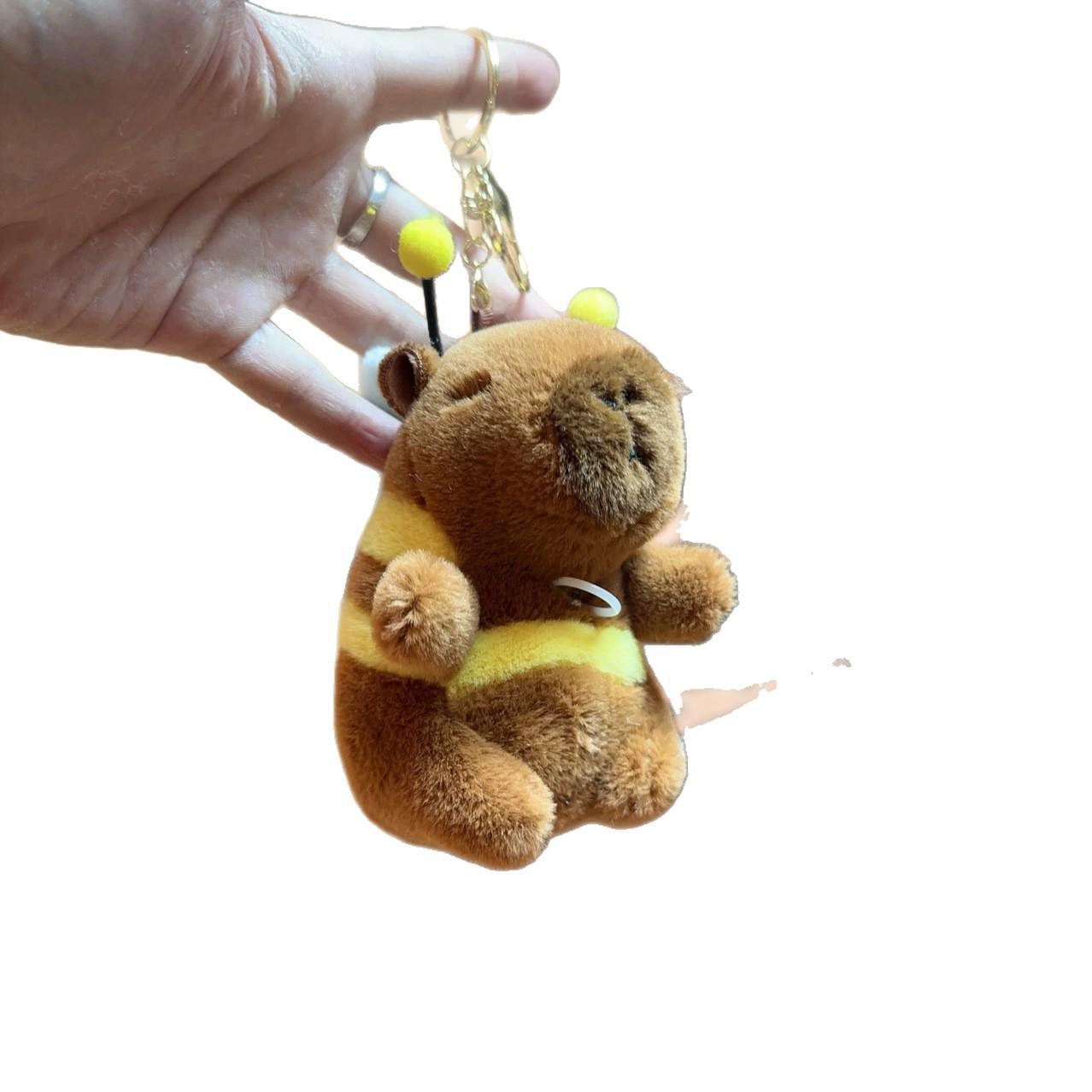 Capybara Cartoon Plush Keychain Pendant Ornament Gift Doll 15 cm