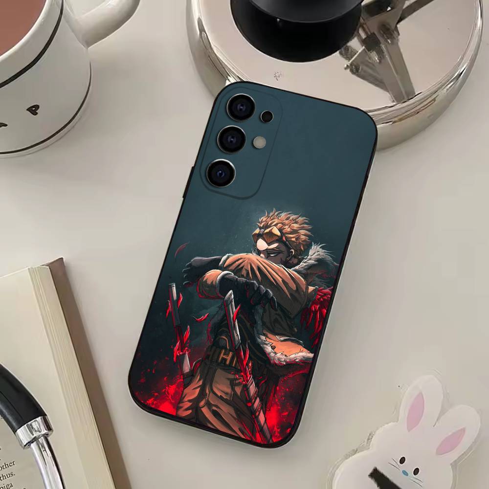 

BNHA Hawks M-MHA Phone Case For Samsung S25,S24,S21,S22,S23,S30,Ultra,S20,Plus,Fe,Lite,Soft Black Cover Samsung S25