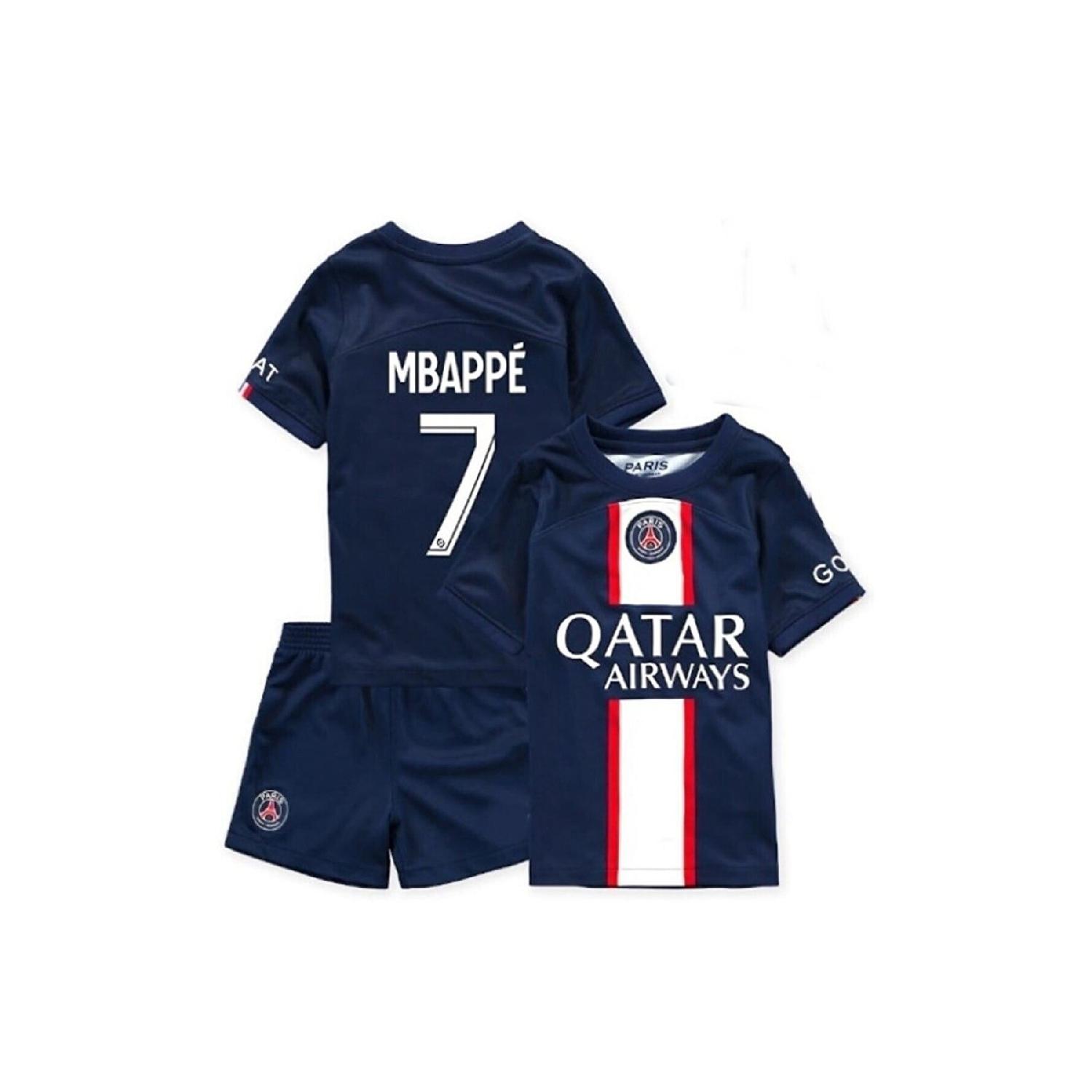 

Комплект футболок из джерси для мальчиков Mbappe Paris Saint Germain