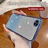 For Vivo Y83 Case Vivo Y81 Phone Case Shiny Glitter Plating Silicone Camera Lens Soft Back Cover