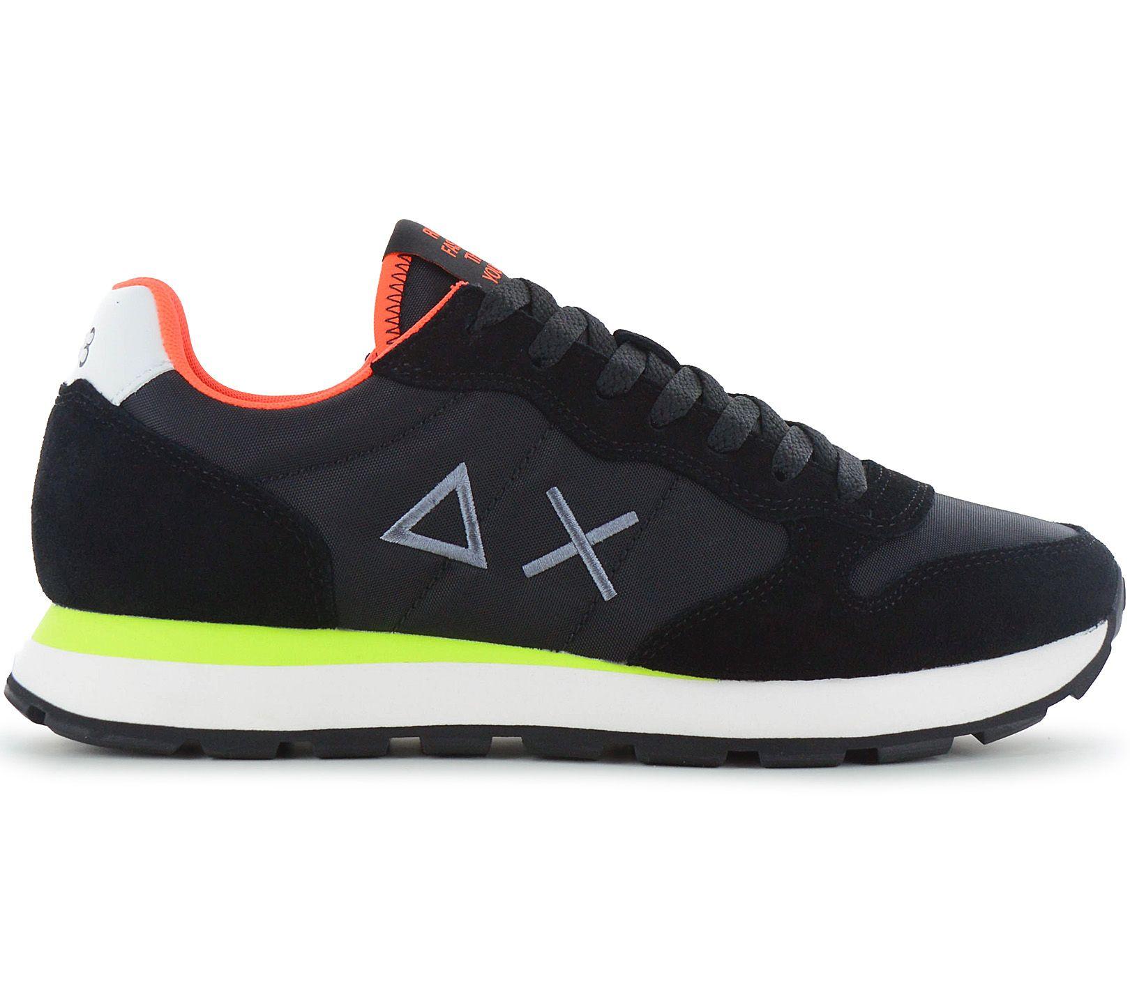 SUN68 Tom Fluo - Men s Sneakers Shoes Black Z36102-11 ORIGINAL EU 45 чёрный