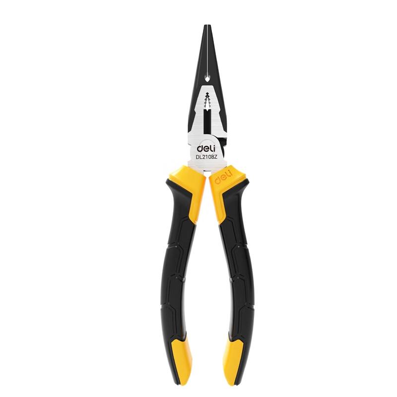 Deli 8-inch Chrome Vanadium Steel Needle Nose Pliers 8 inch