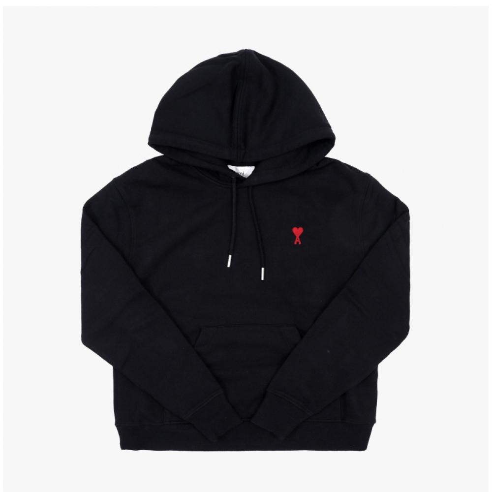 Ami Mikina s malým logem srdce Bfusw235 001