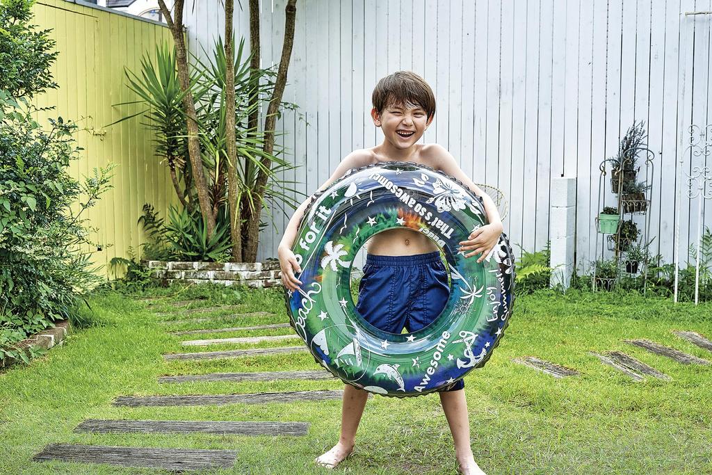 IGARASHI 70cm Float Beach Float with Rope Tie-dye RLD-70F