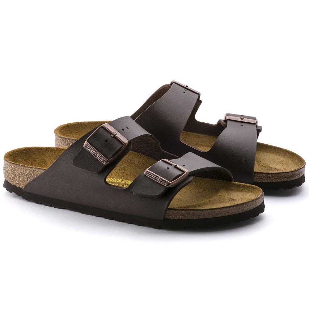 Braun Arizona Birko-Flor Sandals 51701 Dark Brown 26.0 cm
