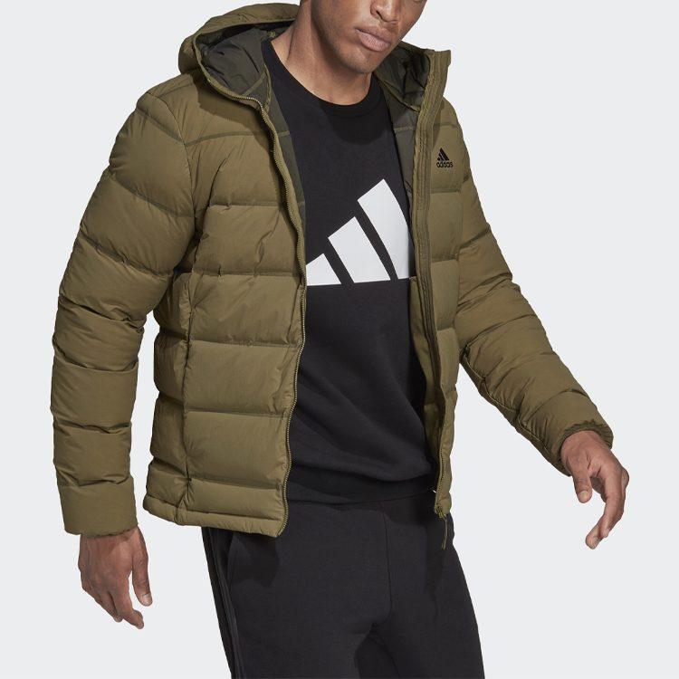 adidas Helionic Down Jacket Men's Green GT9235