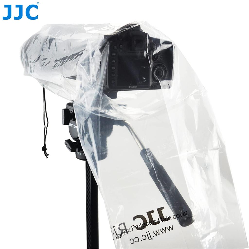 JJC 2 Pieces Camera Raincoat Camera Rain Cover Lens Length Suitable for Canon EOS Kiss M2 M X10i X10 X9i X9 X8i X8 X7i Compatible with P1000 P900 B600