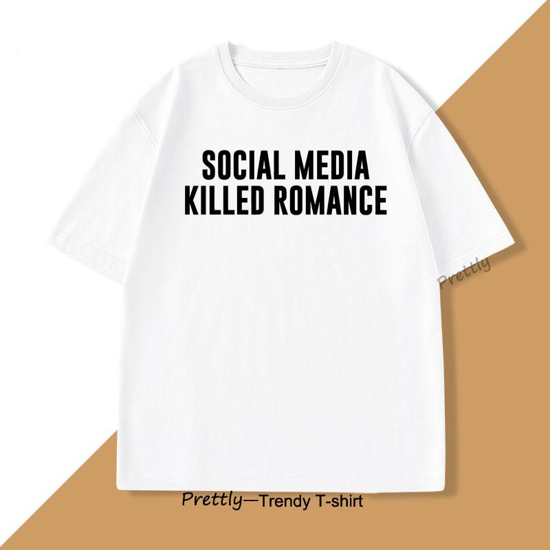 T Shirt for Men Women Trending Cotton Short Sleeve Men's Clothing Printed T-shirt Streetwear Tops