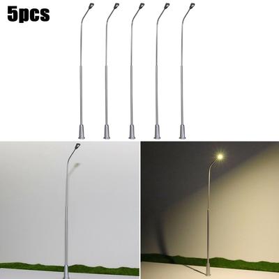 Railway Light Street Lamp Model Landscape Layout 20mA 5Pcs