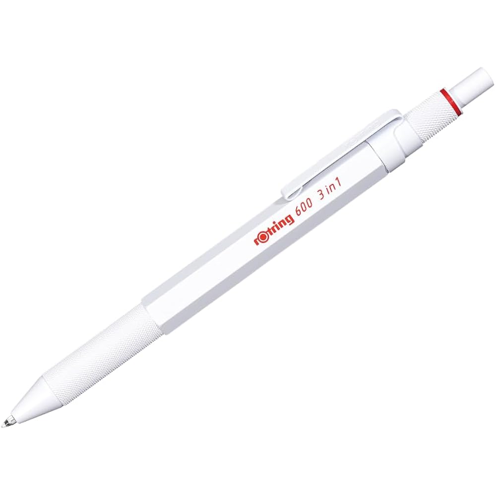RotRing Rotling Multifunction Pen Ballpoint Pen 2 Colors (Red Black) & Mechanical Pen 600 3 in 1 ...