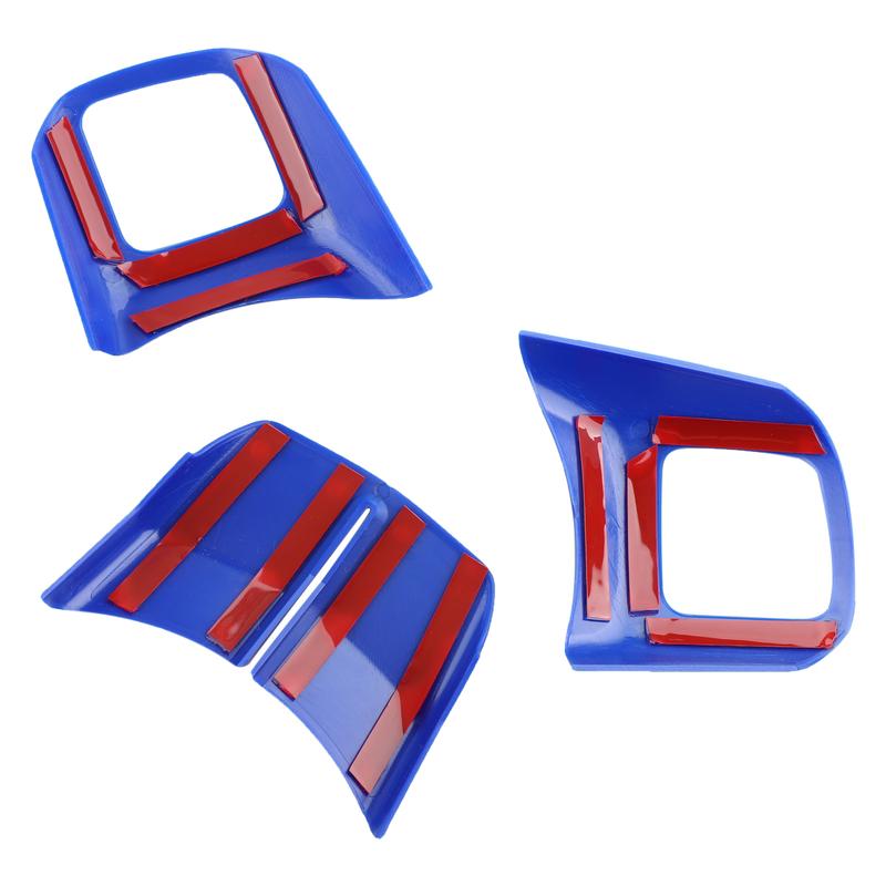 ABS Steering Wheel Cover Decor Trim For 2011-2017 Jeep Wrangler JK Unlimited Patriot Compass & Grand Cherokee 2011-2013