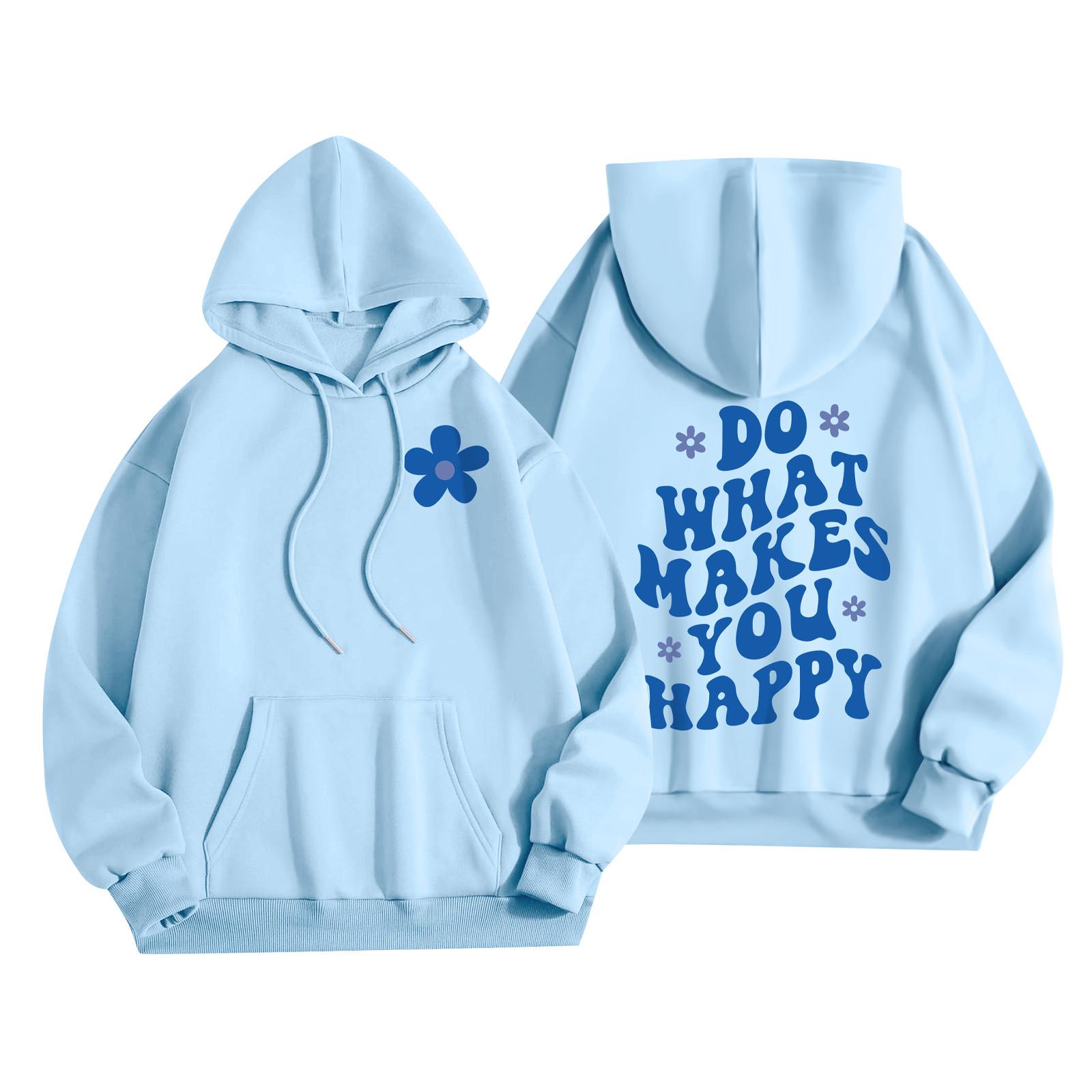 

Женская мода, женский легкий пуловер с длинными рукавами и карманами, толстовка с капюшоном в стиле консервативного стиля M