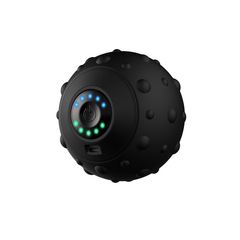 Electric Massage Ball for Neck & Feet - Rechargeable Muscle Relaxation Yoga Fascia Ball with Portable Body Massager