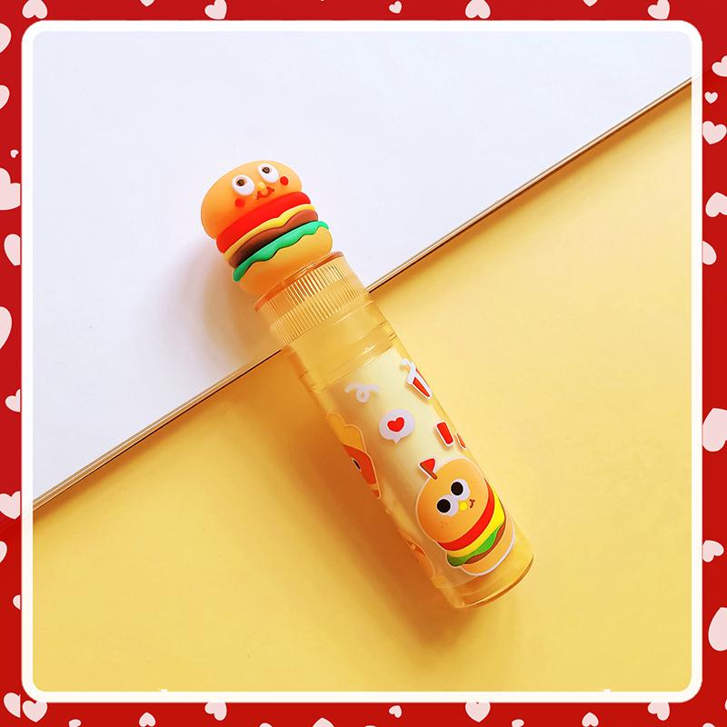 Kawaii Stationery Aesthetic Stationery Office Supplies School Items Gift for Kids Eraser Cute Hamburger Fries Funny Rubber