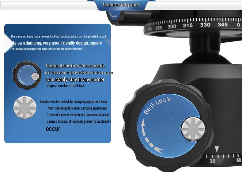 SIRUI AM-284 Carbon Fiber DSLR Tripod with Low Ball Head