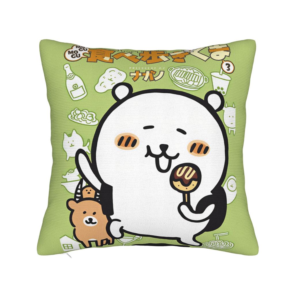 Pillow Case Joke Bear Print Pillow Cover For Office Car Home Decor Kawaii Pillowcases