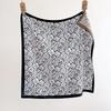 New double-sided silk scarf splicing fashion new versatile neck professional scarf popular recommendation trend