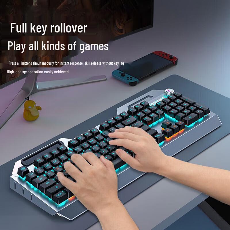 Forerunner TK900 Wired RGB Mechanical Gaming & Office Keyboard