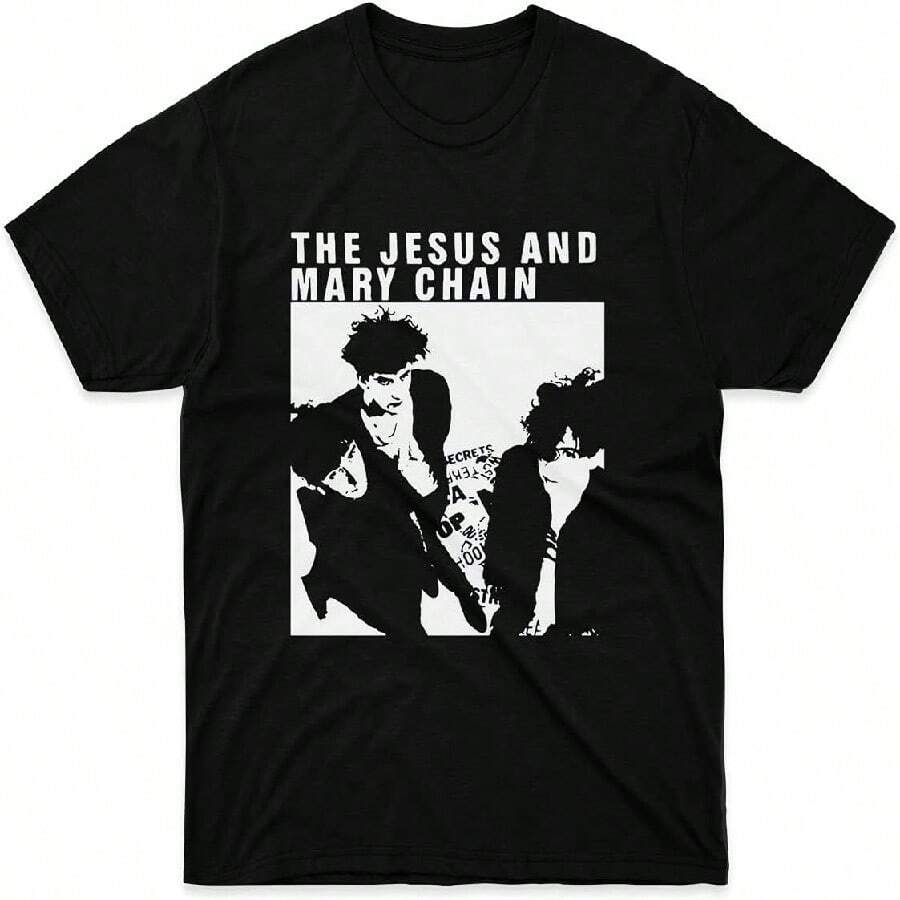

Mens Womens Tshirt The Jesus And Mary Chain Band Shirts For Men Women Perfect Funny Mothers Day Multicolor.Jpg 5XL різнокольоровий